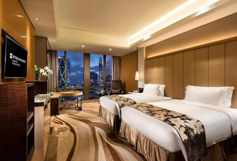 غرفة ديلوكس, Shenzhen Futian Wyndham Grand