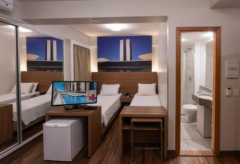 اتاق استاندارد, S4 Hotel águas Claras