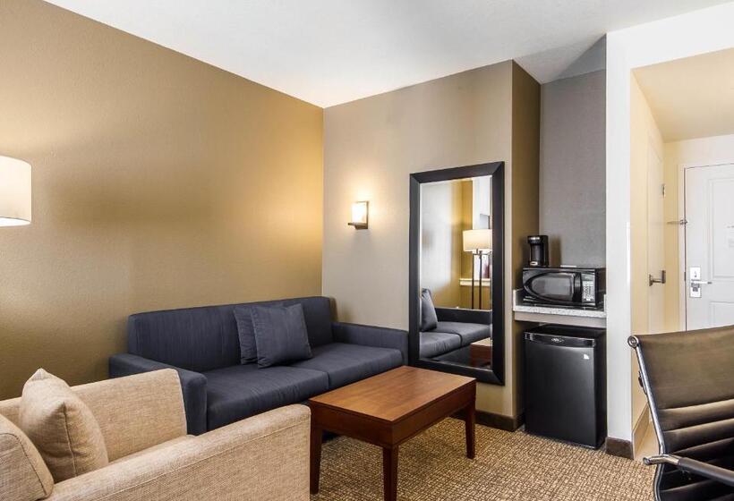 Suite Kingsize Bett, Comfort Suites Woodland  Sacramento Airport