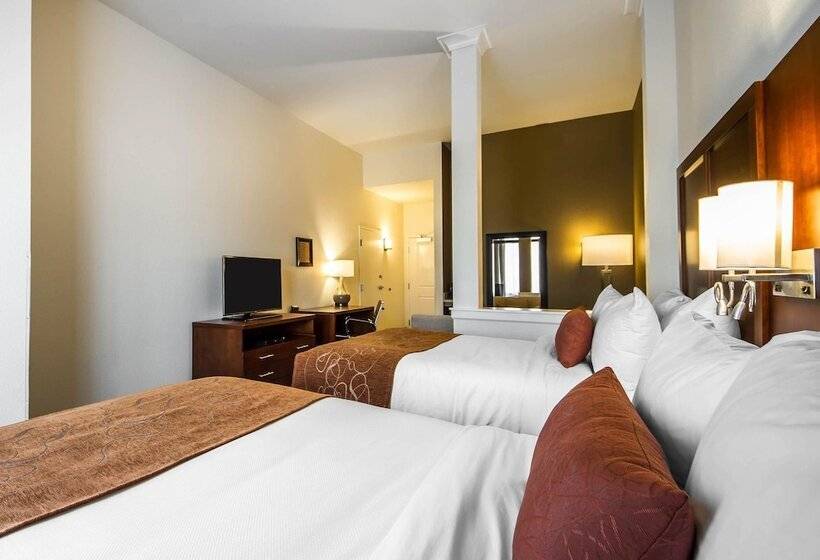 اتاق استاندارد با 2 تخت دوبل, Comfort Suites Woodland  Sacramento Airport