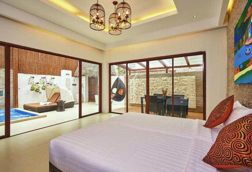 ویلای 3 خوابه با استخر, Dhevan Dara Beach Villa Kuiburi