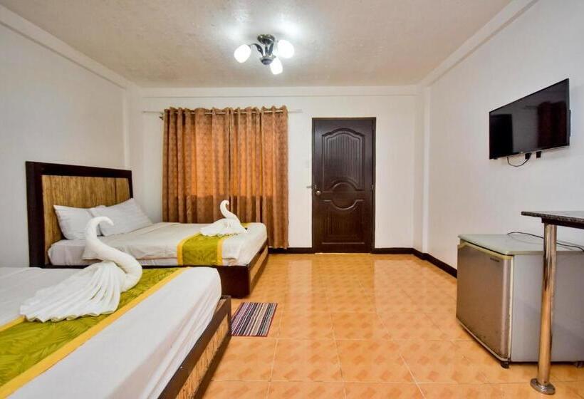 اتاق استاندارد چهار تخته, Bamboo Beach Resort & Restaurant