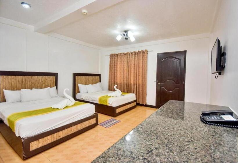 اتاق استاندارد چهار تخته, Bamboo Beach Resort & Restaurant