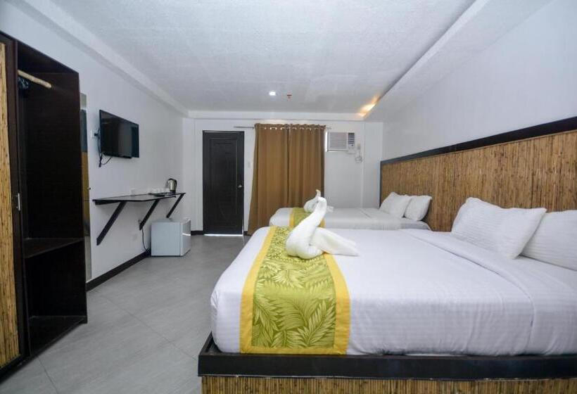 اتاق استاندارد چهار تخته, Bamboo Beach Resort & Restaurant
