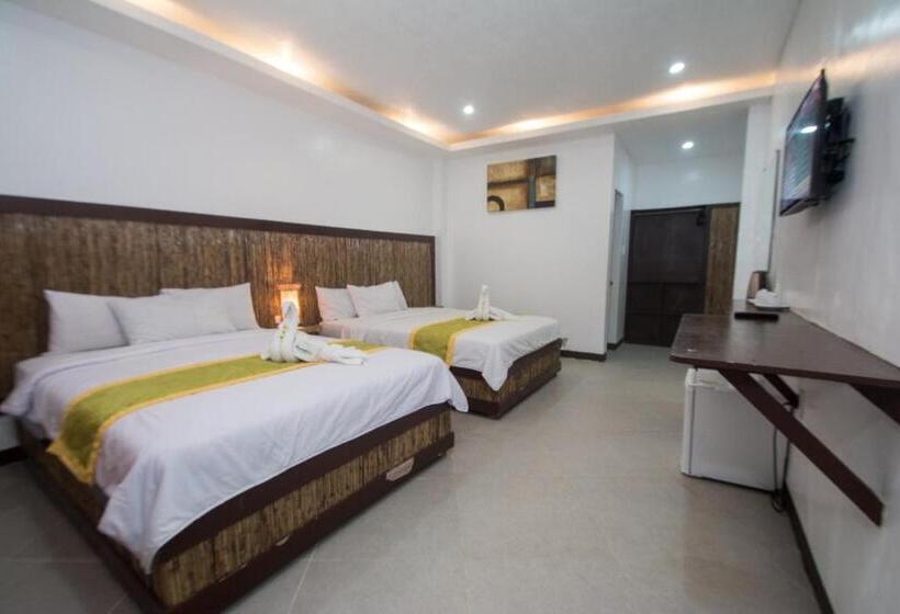 اتاق استاندارد چهار تخته, Bamboo Beach Resort & Restaurant