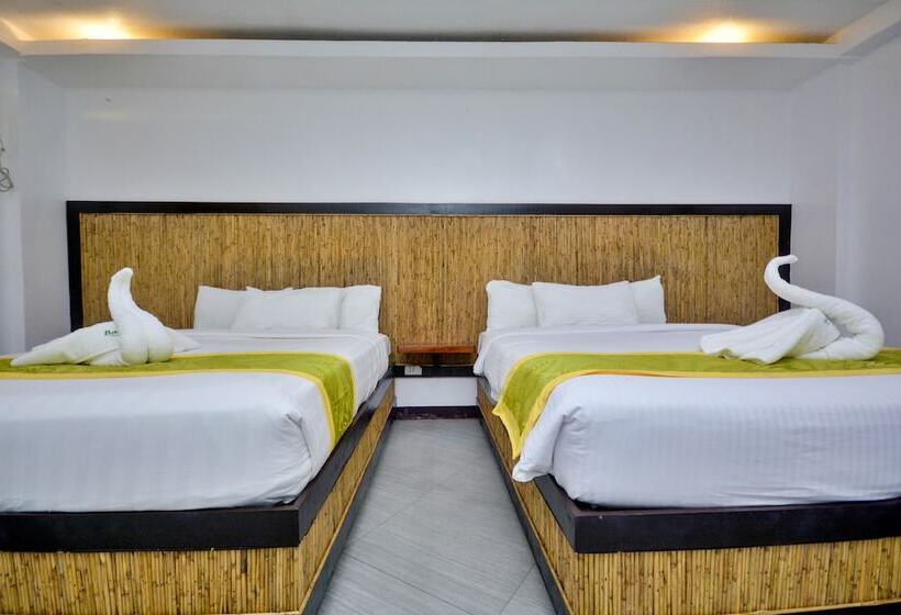 اتاق استاندارد چهار تخته, Bamboo Beach Resort & Restaurant