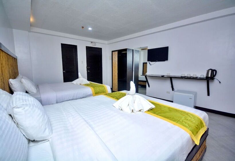 اتاق استاندارد چهار تخته, Bamboo Beach Resort & Restaurant