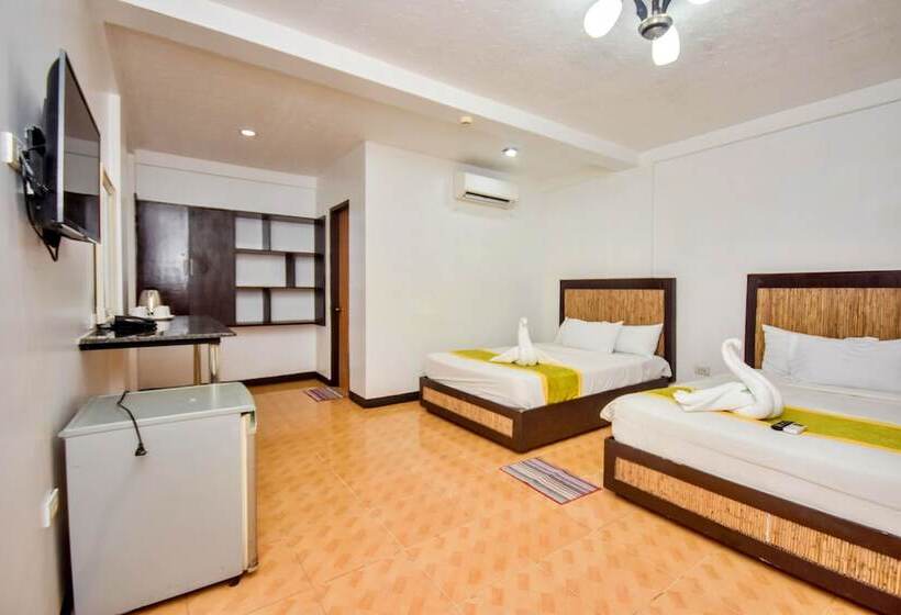 اتاق استاندارد چهار تخته, Bamboo Beach Resort & Restaurant