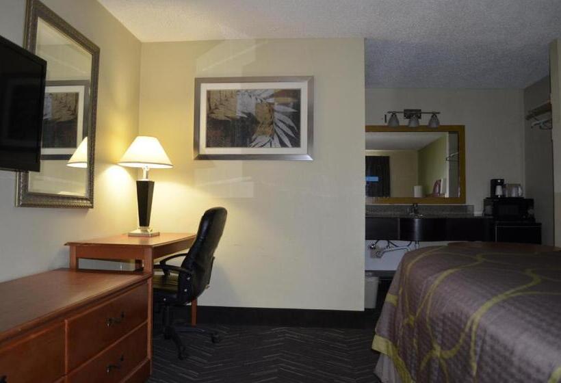 اتاق استاندارد با تخت بزرگ, Budget Inn Williamsville
