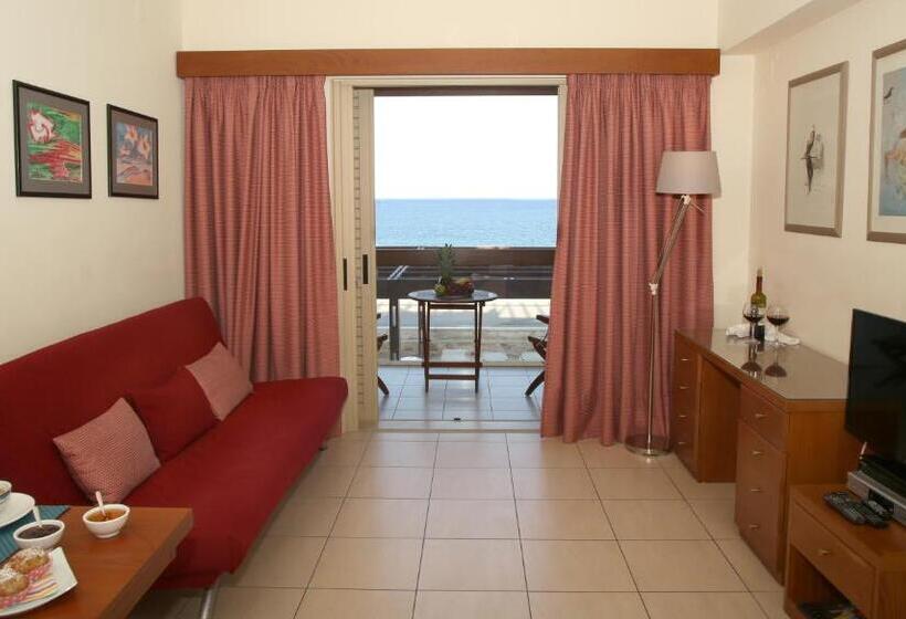 آپارتمان 1 خوابه با چشم‌انداز دریا, Sitia Bay