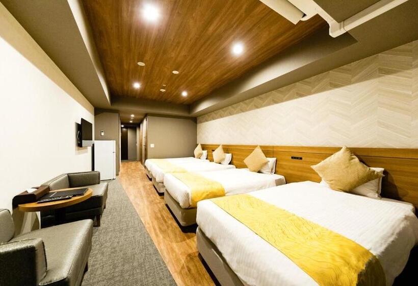 اتاق لوکس چهار تخته, Takuto Hotel Osaka Shinsaibashi
