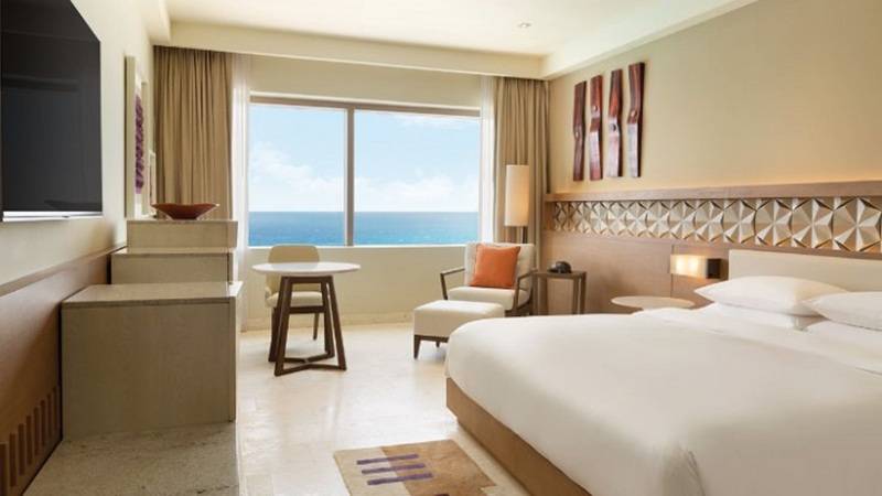 اتاق استاندارد با تخت بزرگ, Hyatt Ziva Cancun, An All Inclusive Resort