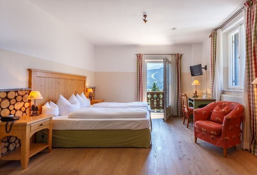 اتاق استاندارد با بالکن, Landhotel Panorama