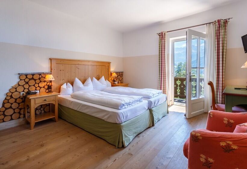 اتاق استاندارد با بالکن, Landhotel Panorama