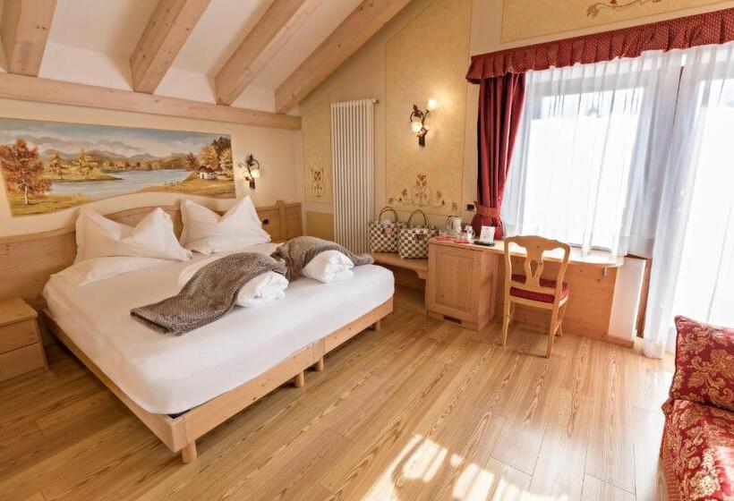 اتاق استاندارد با دسترسی به اسپا, Adler Hotel Wellness & Spa   Andalo