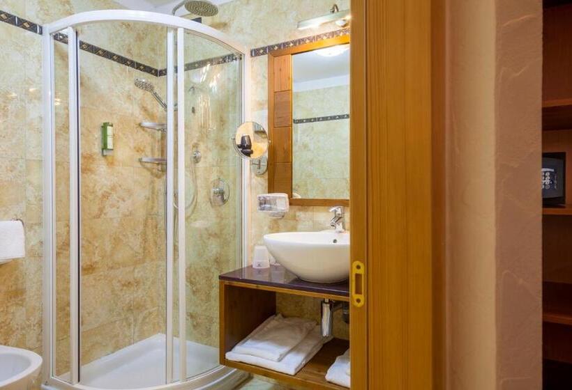 اتاق سوپریور با چشم‌انداز کوهستان, Adler Hotel Wellness & Spa   Andalo