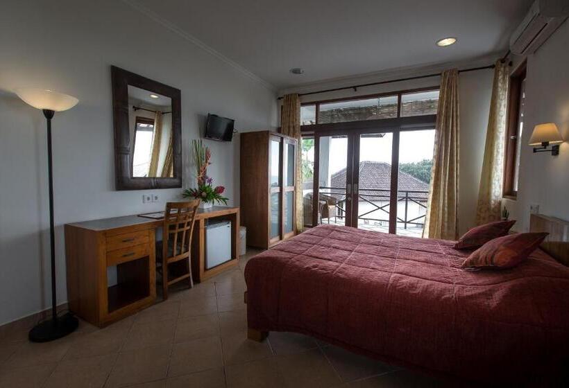 اتاق سوپریور با چشم‌انداز جانبی دریا, Ecosfera Hotel, Yoga & Spa