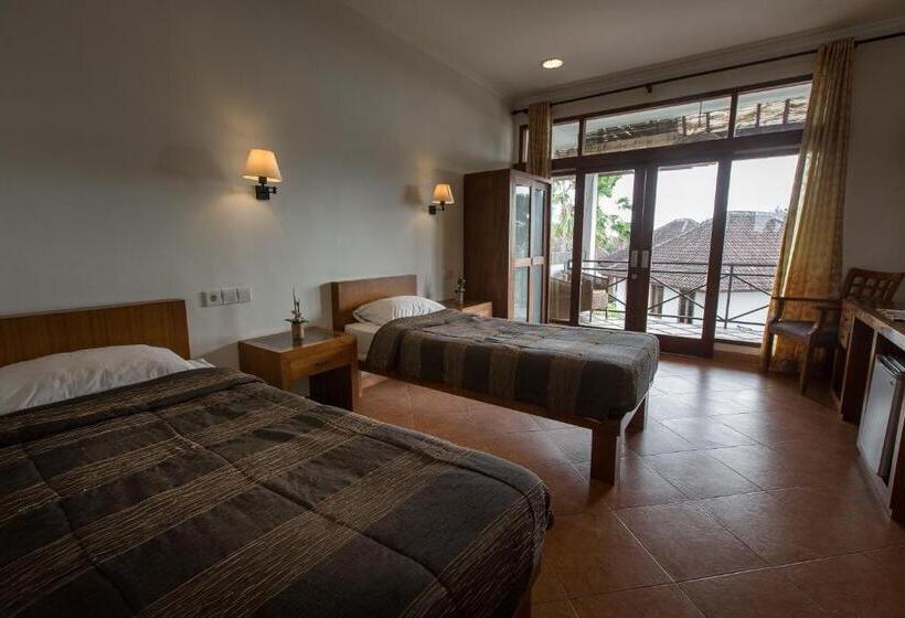 اتاق استاندارد با چشم‌انداز استخر, Ecosfera Hotel, Yoga & Spa