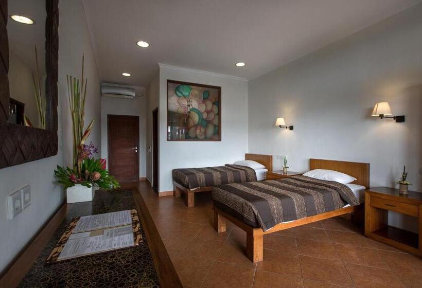 اتاق استاندارد با چشم‌انداز استخر, Ecosfera Hotel, Yoga & Spa