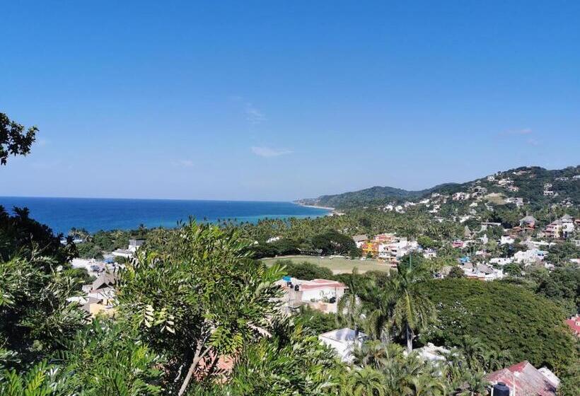 اتاق استاندارد با چشم‌انداز دریا, Villas Vista Suites Sayulita