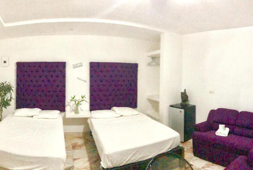 غرفه قياسيه سريرين مزدوجين, Zyan Rooms