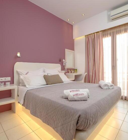 اتاق استاندارد با چشم‌انداز دریا, Panormos Hotel And Studios