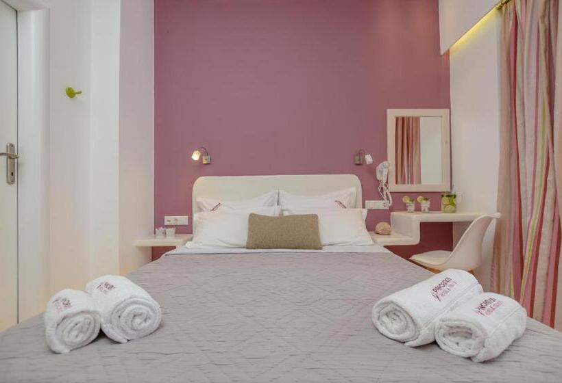 اتاق استاندارد با چشم‌انداز دریا, Panormos Hotel And Studios