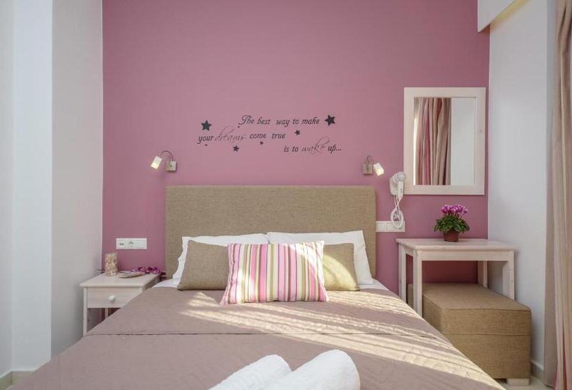 اتاق استاندارد با چشم‌انداز دریا, Panormos Hotel And Studios