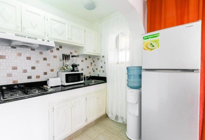 ویلای 1 خوابه با چشم‌انداز باغ, Aventura Village Los Corales Beach And Spa