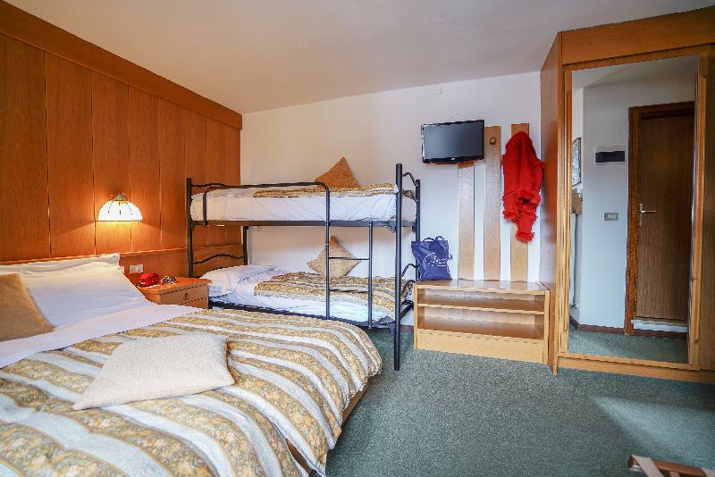 اتاق استاندارد چهار تخته, Gh Hotel Monzoni