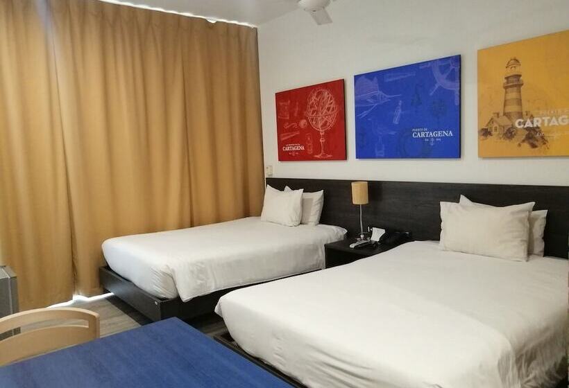 اتاق استاندارد, Pop Art Hotel Clc Mamonal Cartagena