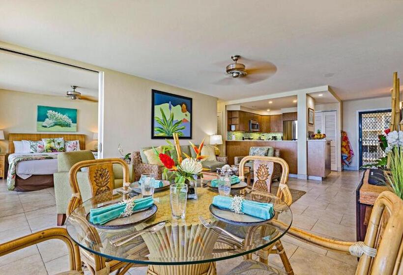 آپارتمان 1 خوابه با چشم‌انداز دریا, Hololani B703   Full Ocean View