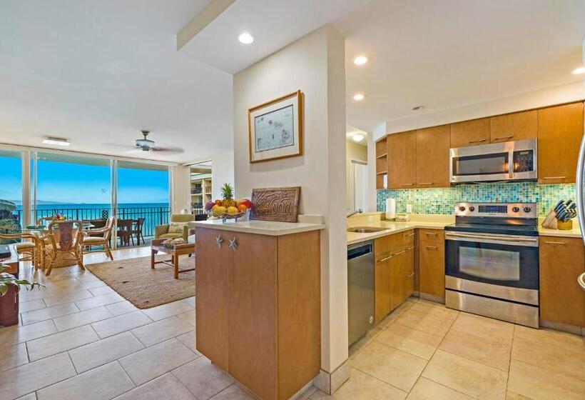 آپارتمان 1 خوابه با چشم‌انداز دریا, Hololani B703   Full Ocean View