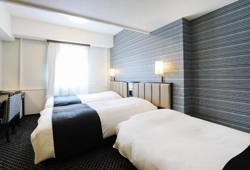 اتاق استاندارد سه نفره, Apa Hotel Sapporo Susukino Ekimae