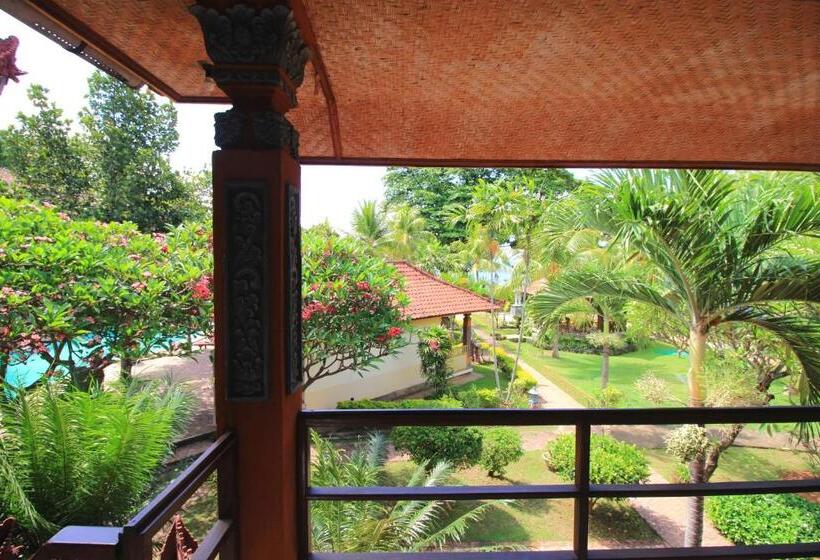 اتاق اساندارد با چشم‌انداز جانبی به دریا, Lovina Beach