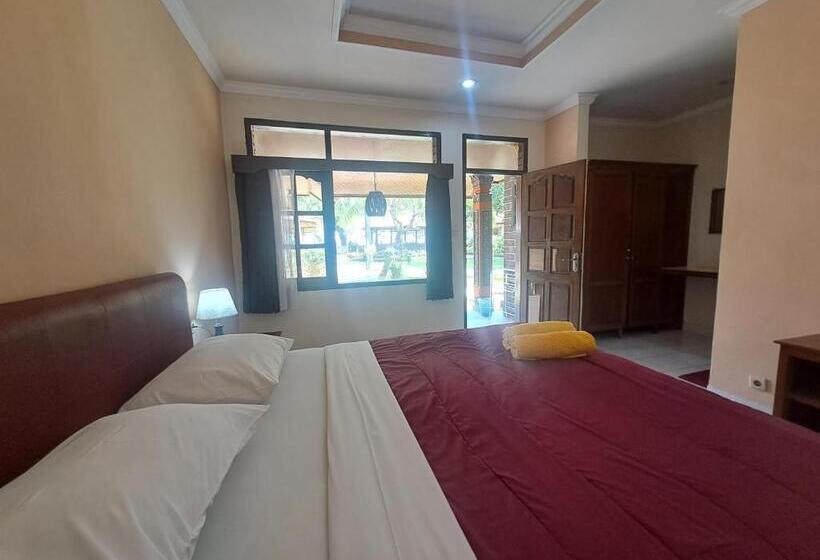 اتاق اساندارد با چشم‌انداز جانبی به دریا, Lovina Beach