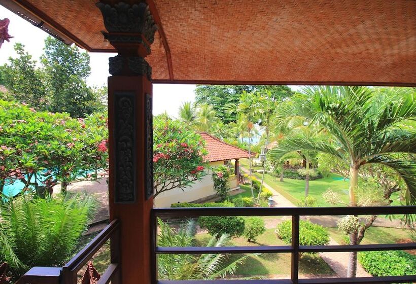اتاق اساندارد با چشم‌انداز جانبی به دریا, Lovina Beach