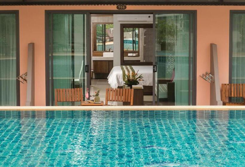 اتاق لوکس با چشم‌انداز استخر, Naina Resort & Spa   Sha Extra Plus