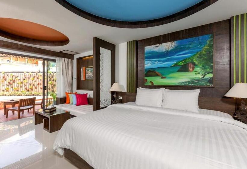 اتاق لوکس با چشم‌انداز استخر, Naina Resort & Spa   Sha Extra Plus