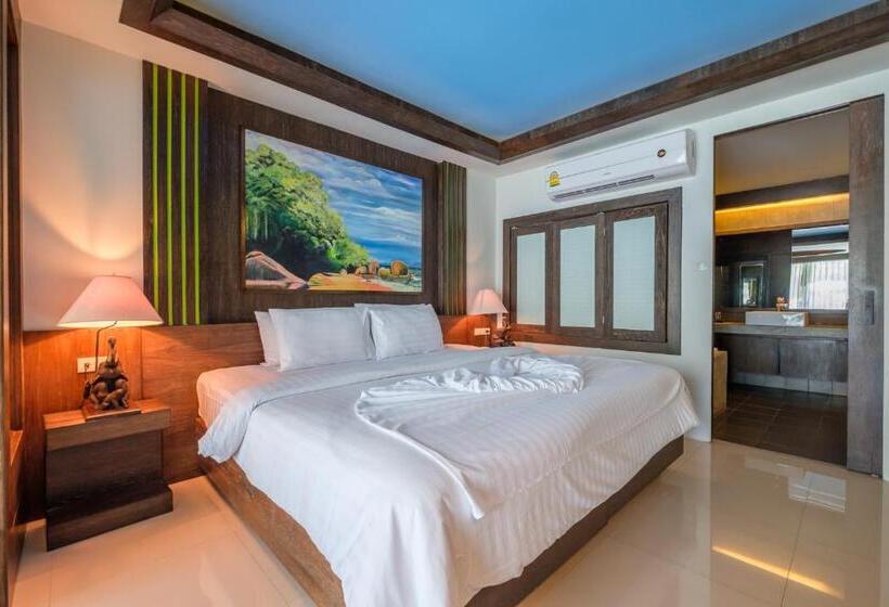 اتاق لوکس با چشم‌انداز استخر, Naina Resort & Spa   Sha Extra Plus