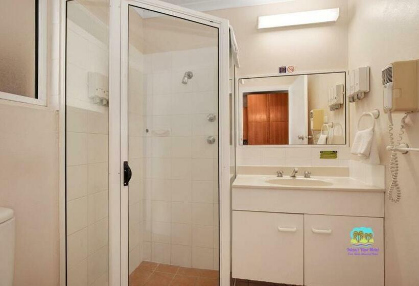 اتاق استاندارد با چشم‌انداز باغ, Island View Motel