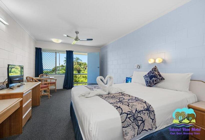 اتاق استاندارد با چشم‌انداز دریا, Island View Motel