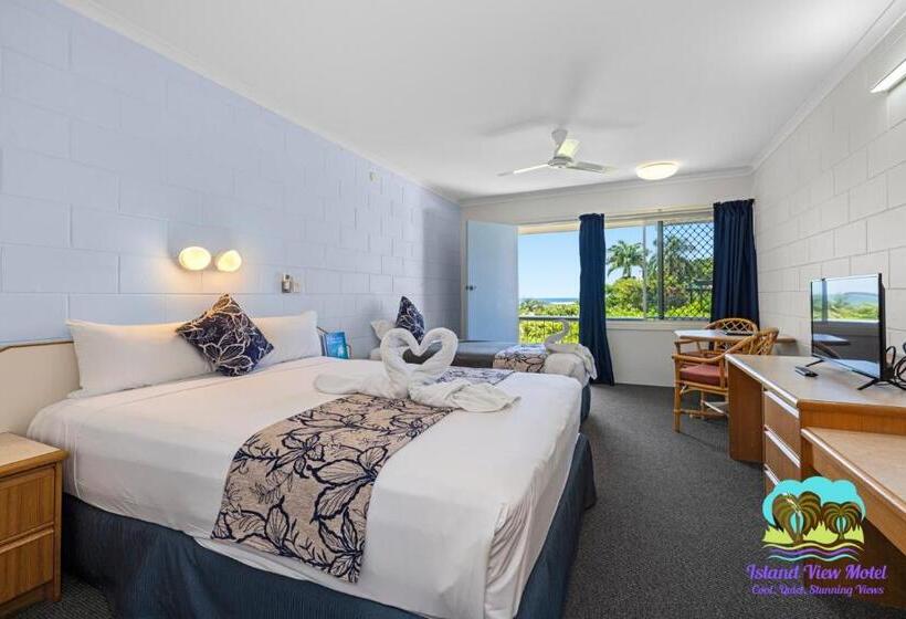 اتاق استاندارد با چشم‌انداز دریا, Island View Motel
