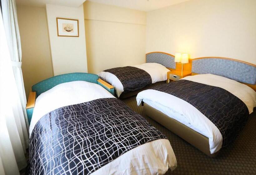 اتاق استاندارد سه نفره, Apa Hotel Obihiro Ekimae