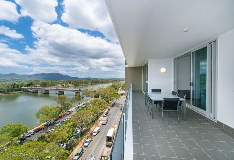 2 Bedrooms Apartment River View, Empire Apartment Hotel Rockhampton