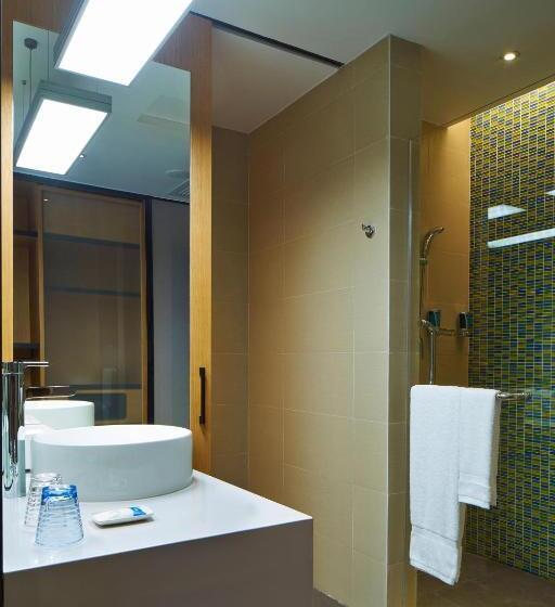 اتاق استاندارد با 2 تخت دوبل, Aloft Dongguan Songshan Lake