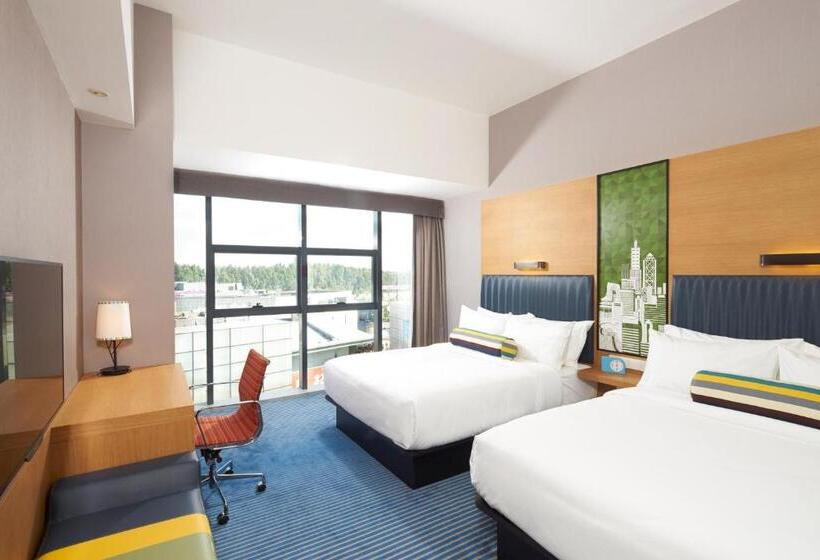 اتاق استاندارد با 2 تخت دوبل, Aloft Dongguan Songshan Lake