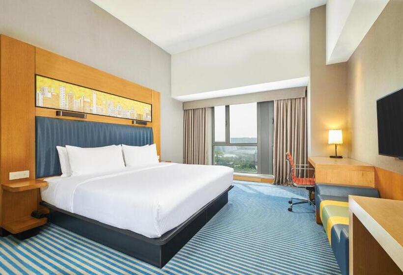 اتاق استاندارد با تخت بزرگ, Aloft Dongguan Songshan Lake