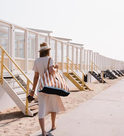 آپارتمان 1 خوابه با چشم‌انداز دریا, Strandhuisjes Zoomers Aan Zee