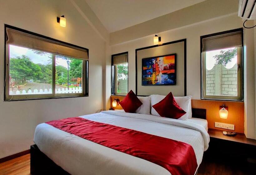 ویلای 1 خوابه, Pushpam Lords Resort Karjat  Pure Veg